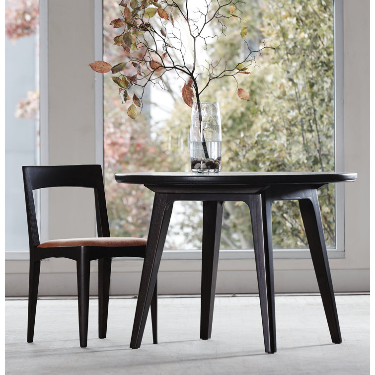 Maria yee leather online dining chairs